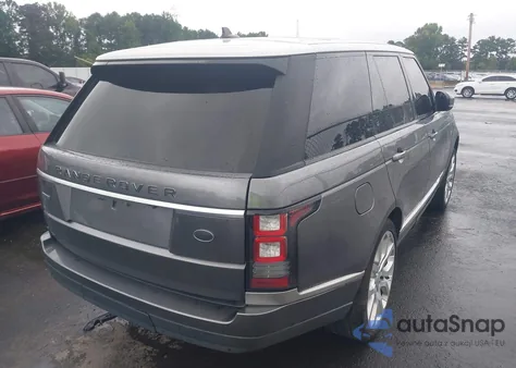 2016 Land Rover Range Rover 5.0L V8 Supercharged z USA, uszkodzony, nr VIN SALGS2EF3GA317589